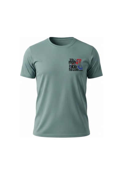 Urbantrendstore Unisex Comfort Kalp Oversize Fit Rahat Geniş Salaş T-shirt Günlük Tişört Mint