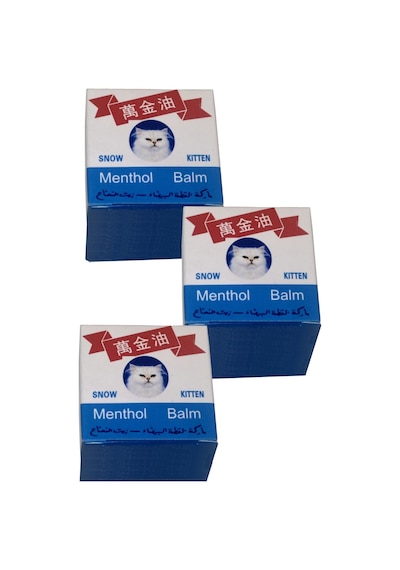 Snow Kitten Menthol Balm 50 Gr 3 Adet