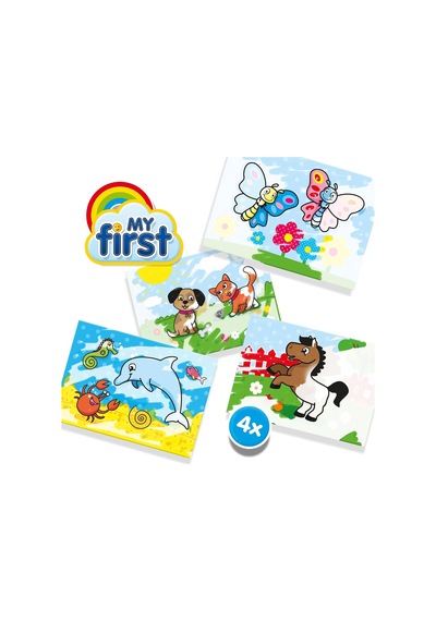 Ses 144210 Yaratıcı 14421 Ses My First Boyama İçin Su Resim Seti İle Boyama, Sarı