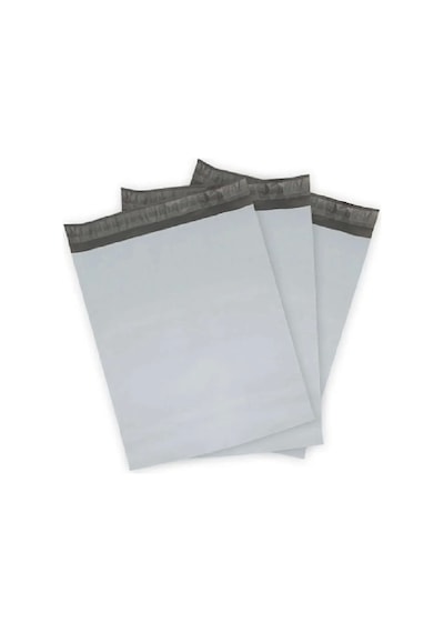 Cepsiz Küçük Boy Kargo Poşeti 24x30+5 Cm - 100 Adet 40+40 80 Mikron