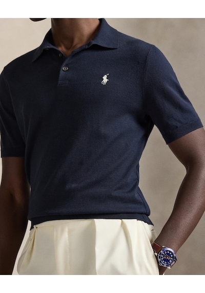 Polo Ralph Lauren Pamuklu Polo Yaka Lacivert