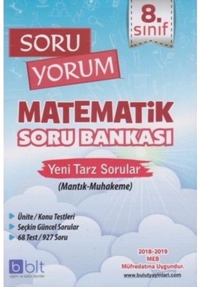 Bulut 8.Sınıf Matematık Soru Bankası
