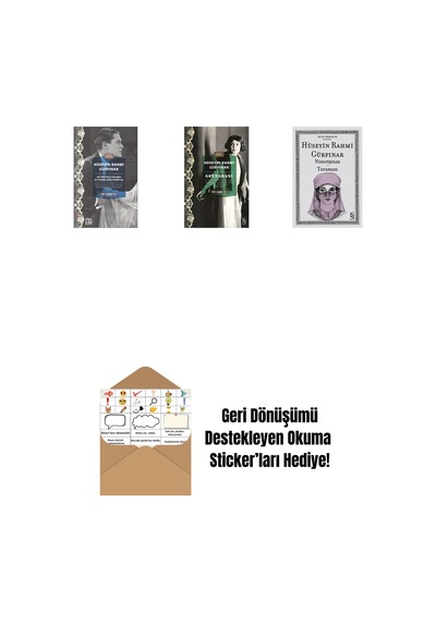 Kuyrukluyıldız Altında Bir İzdivaç Cep Boy + Gulyabani Cep Boy + Nimetşinas - Toraman + Okuma Sticker'ları