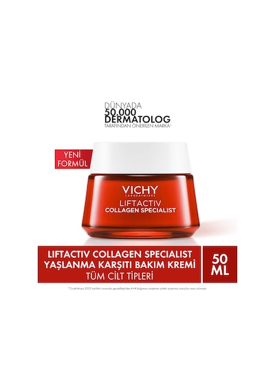 Vichy Liftactiv Collagen Specialist  Gündüz Bakım Kremi 50 ML