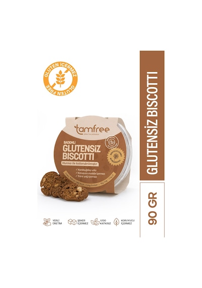 Glutensiz Biscotti 90 G
