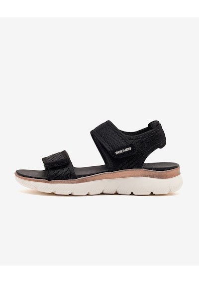 Skechers Summıts Kadın Siyah / Pembe Altin Sandalet 163158 Bkrg Siyah