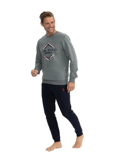 U.s Polo 18818 Erkek Pijama Takım 001