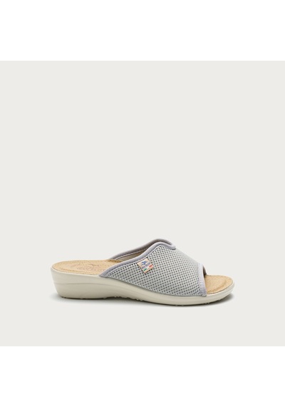 6012 Grey Terlik Kadın Diğer T4 429 Fe Fly Flot Cloth Slipper Fresh Classıc
