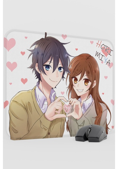 Horimiya Anime V2 - 48x40 Xl Gaming Kauçuk Kaymaz Taban Mouse Pad Fare Altlığı