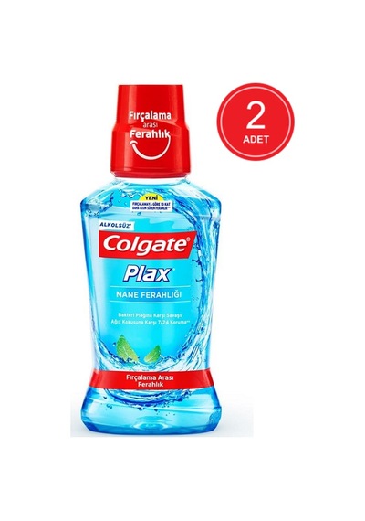 Colgate Plax Nane Ferahlığı Ağız Bakım Suyu 2 x 250 ML