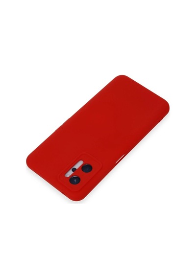 Realme 9i 4g Kılıf Nano İçi Kadife Silikon - Kırmızı -