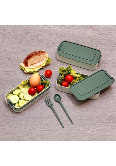 Demirdengelsin 3 Katlı Beslenme Kutusu, Yemek Taşıma Kabı, Kaşık Çatal Dahil, Sefer Tası, Yeşil, 420 Ml, Bpa-free Çok Renkli Demirdengelsin 3 Katlı Beslenme Kutusu, Yemek Taşıma Kabı, Kaşık Çatal Dahil, Sefer Tası, Yeşil, 420 Ml, Bpa-free Çok Renkli