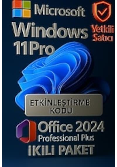 Mıcrosoft Windows 11 Pro & Office 2024 Pro Dijital Lisans Anahtarı