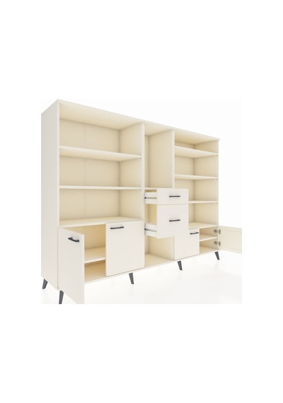 Hyperion Dolap 10 Raflı 2 Çekmeceli 4 Kapaklı 220x44x163 Aytaşı-a Aytaşı-aytaşı Hyperion Dolap 10 Raflı 2 Çekmeceli 4 Kapaklı 220x44x163 Aytaşı-a Aytaşı-aytaşı