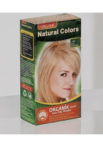 Onc Natural Colors Saç Boyası 8g - Bal Sarısı