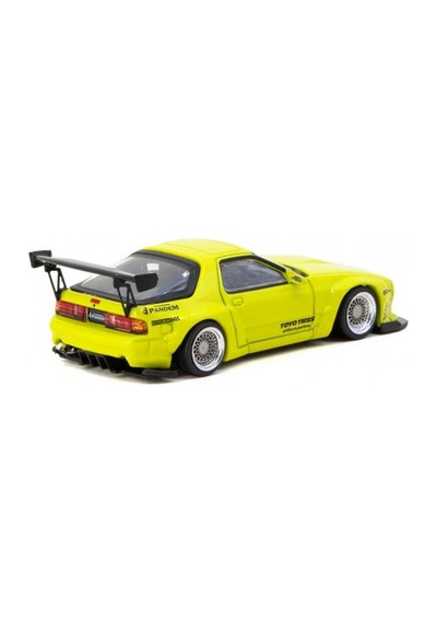 Eco Lounge 1/64 Pandem Mazda Rx-7 Fc3s Yellow