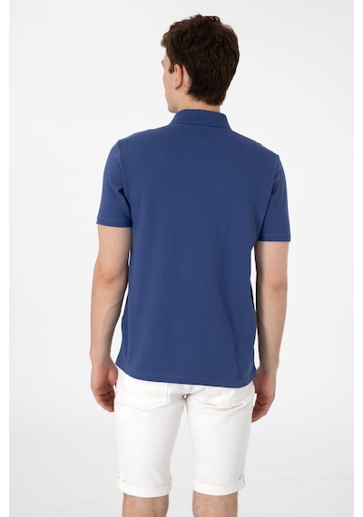 U.S. Polo Assn. Erkek Regular Fit Polo Yaka Açık Lacivert Basic Tişört 50306007-VR059 U.S. Polo Assn. Erkek Regular Fit Polo Yaka Açık Lacivert Basic Tişört 50306007-VR059