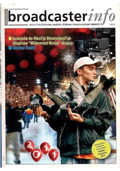 Broadcasterinfo: Aylık Televizyon, Radyo, Sinema Teknolojileri Dergisi - Sinema Tarihi Sayı: 80-aralık 2010 Retro Koleksiyon Eski Baskı
