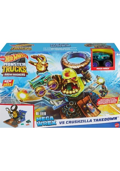 Mattel Hot Wheels Monster Trucks Arenada Şampiyonluk Mücadelesi Oyun Seti Hpn71
