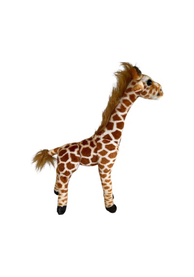 Zürafa Peluş Oyuncak Dev Zürafa Pelüş 40 Cm Çok Renkli