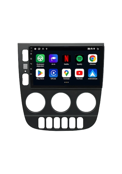 Mercedes Ml Android Multimedya 1998-2005 Carplay Android Auto Navigasyon Kameralı 4gb Ram 32gb 9"
