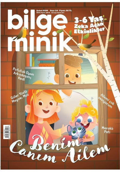 Bilge Minik Dergi Şubat 2026 3-6 Yaş