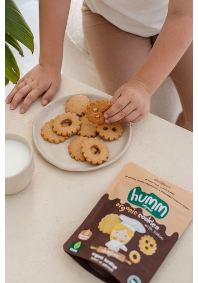 Hummorganic Organik Tahinli ve Pekmezli Vegan Kurabiye Atıştırmalık Paketi - 12 adet