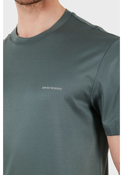Emporio Armani Erkek T Shirt 8n1td8 1juvz U9083 Yeşil Yeşil
