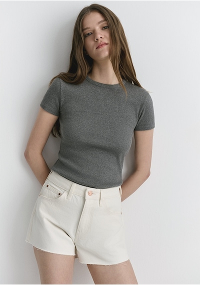 Mavi - Rosie 90lar Beyaz Jean Şort 1447489739 Beyaz