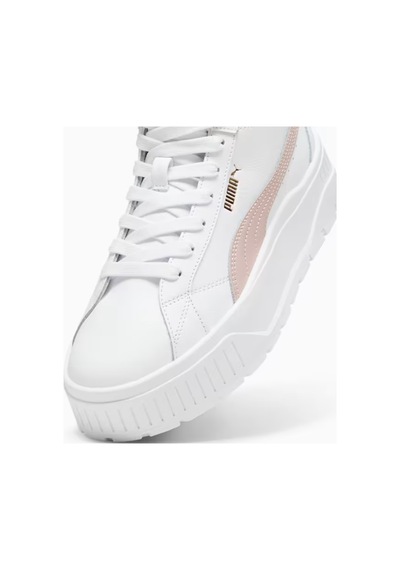 Puma Karmen Iı Mid Animal Fever Deri Kadın Beyaz Sneaker 39745905 Beyaz