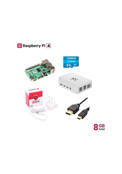 Teknomagazam Raspberry Pi 4 Model B - 8Gb Mini Kit