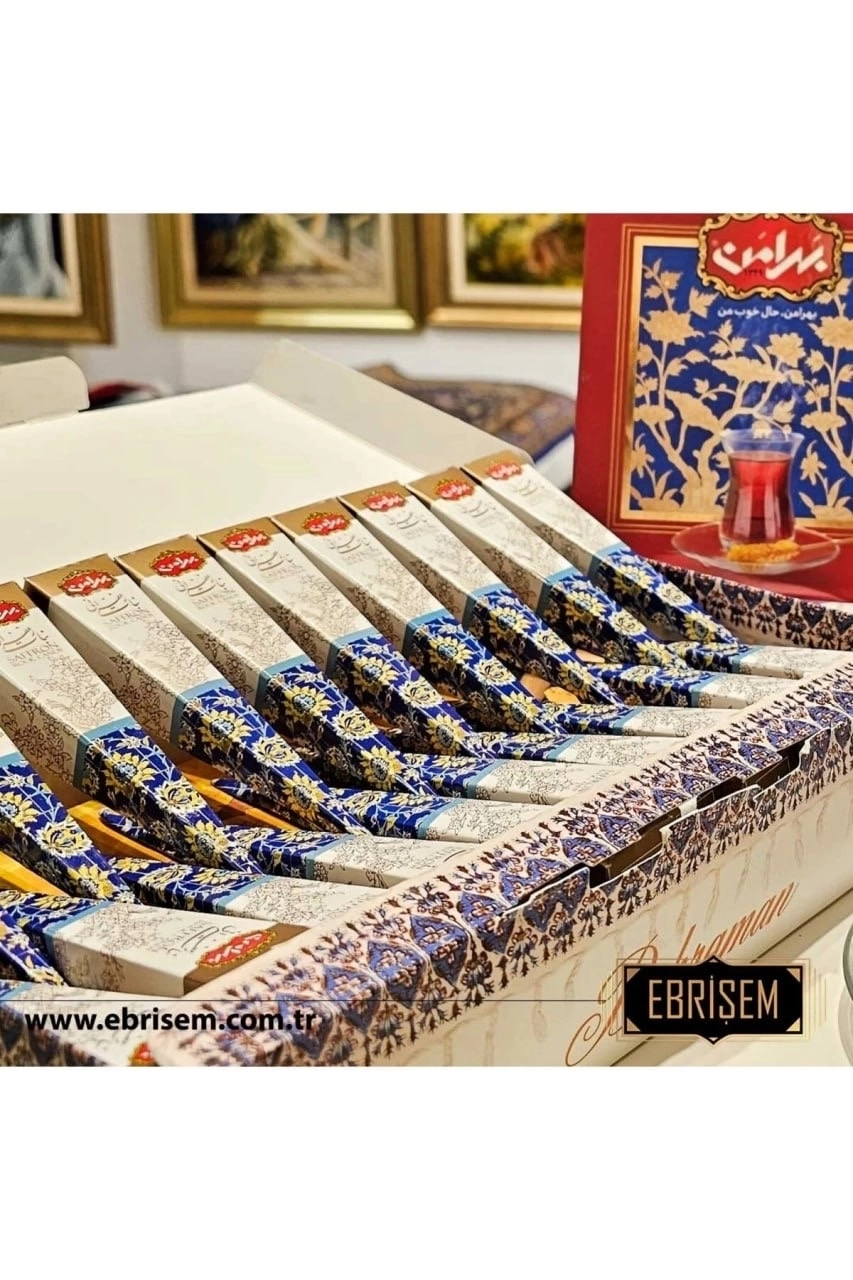 Nebat İran Safranlı Şeker 40 Adetli 620 G