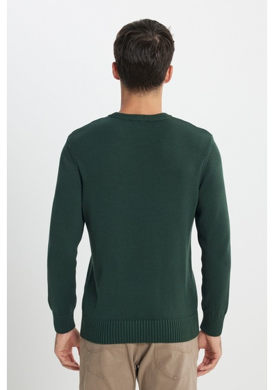 Lee Regular Fit Normal Kesim Haki Triko Kazak L242474801 Haki