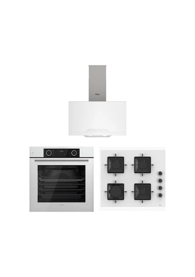 Ferre Fryart XE63CB - SS206 - D064 Beyaz Ankastre Set