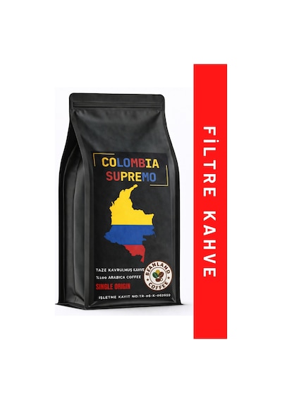 Beanland Coffee Colombia Supremo Filtre Kahve 250 G