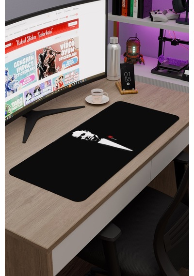 The Godfather V3 70x30 Xl Gaming Kauçuk Kaymaz Taban Mouse Pad Fare Altlığı