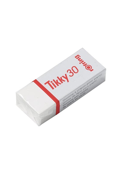 Rotring Öğrenci Silgisi Tikky 30 Lu Kutu Beyaz S0234101