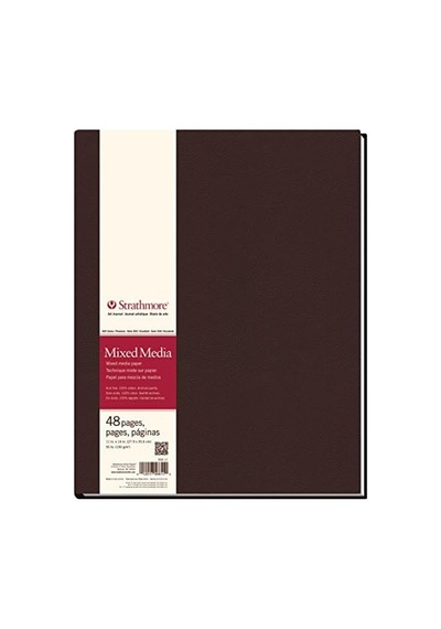Strathmore 566-11 Str-566-11 48 Yaprak No. 90 Karışık Medya, 27,9 X 35,6 Cm, 27,9 X 35,6 Cm, Beyaz, 24 Adet