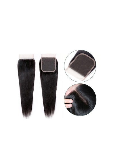 Peruk Tepesi Doğal Renk Closure 14inch