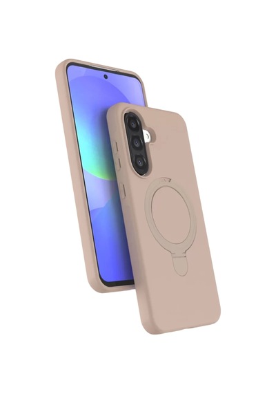 Newface Samsung Galaxy A17 5g Regal Magsafe Standlı Kapak - Çöl Titanyum