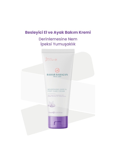 Bahar Babacan Besleyici El & Ayak Bakım Kremi 75ml