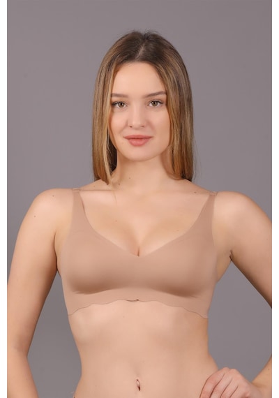 Cotonhause Kadın Lazer Kesim İnce Süngerli Capucıno Hayalet Sütyen C0t5n1o633 001