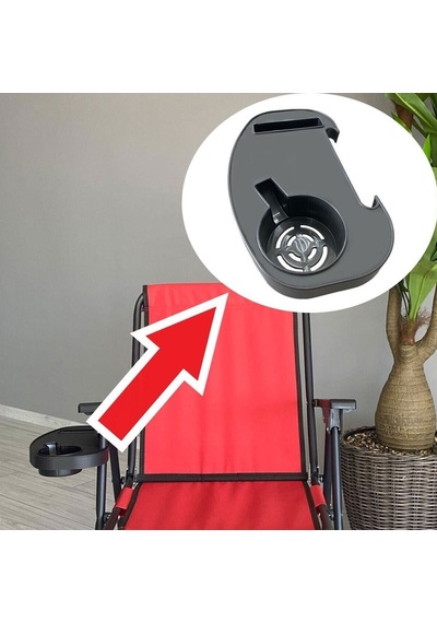 Kamp Sandalyesi Bardaklığı Sehpası Oval Çok Renkli Kamp Sandalyesi Bardaklığı Sehpası Oval Çok Renkli