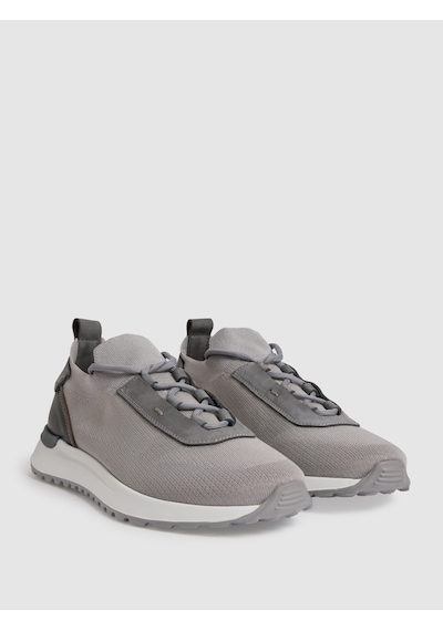 Cacharel Açık Gri %100 Deri Sneaker Ayakkabı