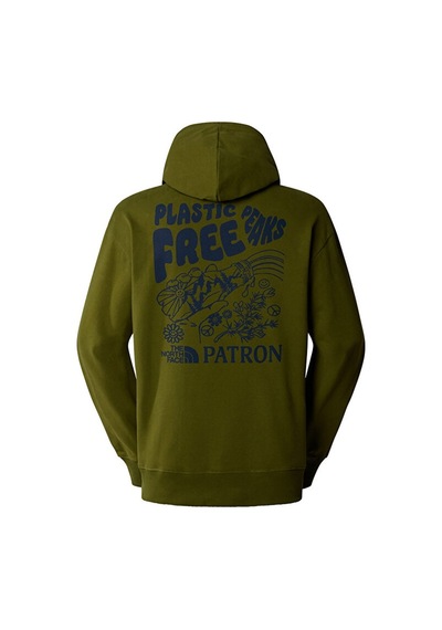 The North Face M Nature Hoodie Erkek Günlük Sweatshirt Nf0a87dvpıb1 Yeşil Nf0a87dvpıb1