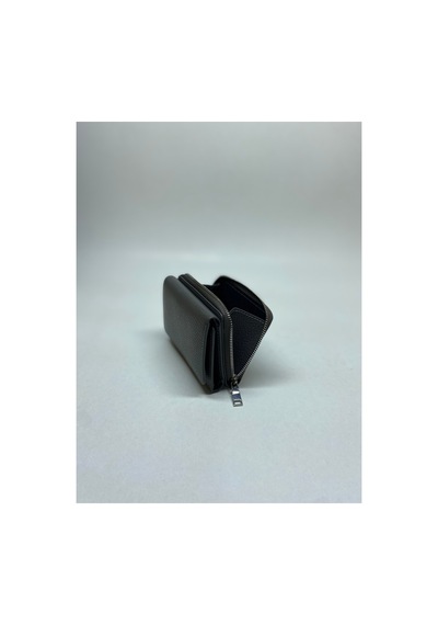 Shop Kadın Cüzdan Hakiki Deri Çok Bölmeli Fermuarlı Floter Deri Gri - 888655380 Gri