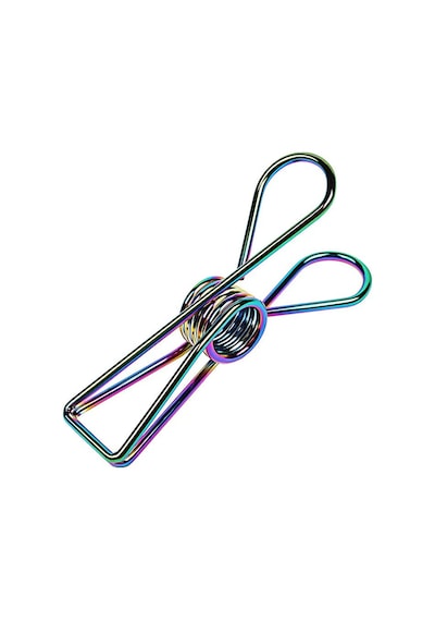 Kayigo Tiny Paslanmaz Çelik Mini Mandal Onikili - Rainbow
