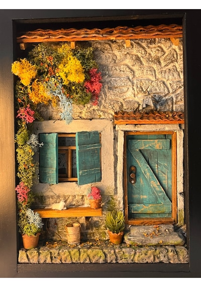 Minyatür Sanatı Nostaljik Ev Duvar Dekoru