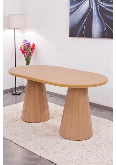 Bohem Rodi Banklı Açılır Yemek Masa Sandalye Takımı 90x160cm