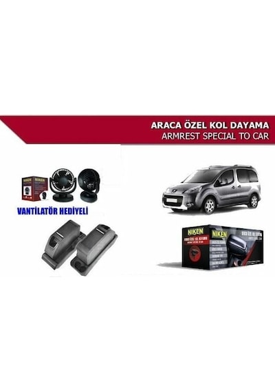 Citroen Berlingo Kol Dayama Kolçak 2009-2018 Vantilatör Hediyeli